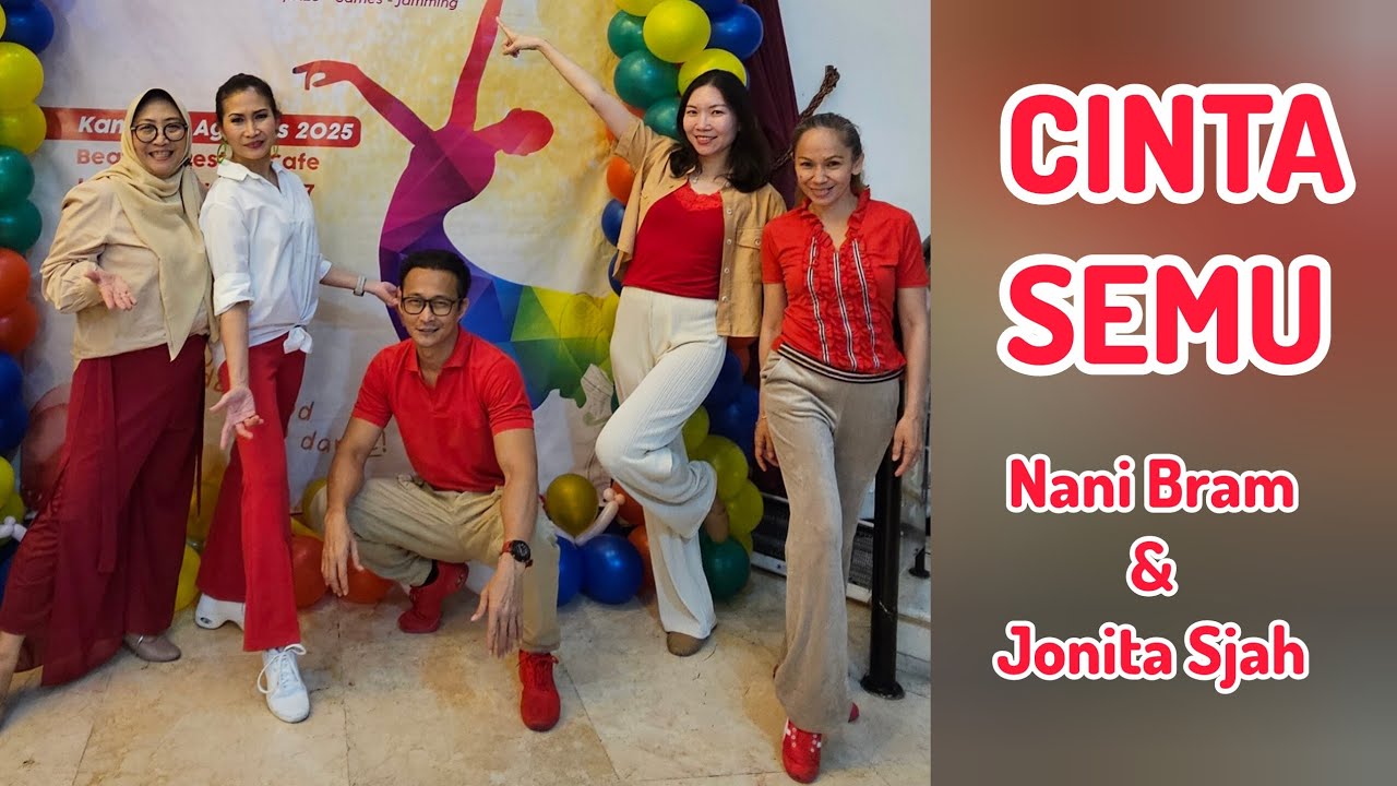 Cinta Semu || High Beginner Line Dance || Choreo : Nani Bram (INA) & Jonita Sjah (INA) - August 2025