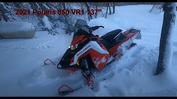 2021 Polaris 850 VR1: 1st Experience Snowmobiling in 9 years
