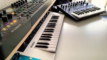 Korg Monologue & Yamaha Reface CS ( Indian style ambient raga )