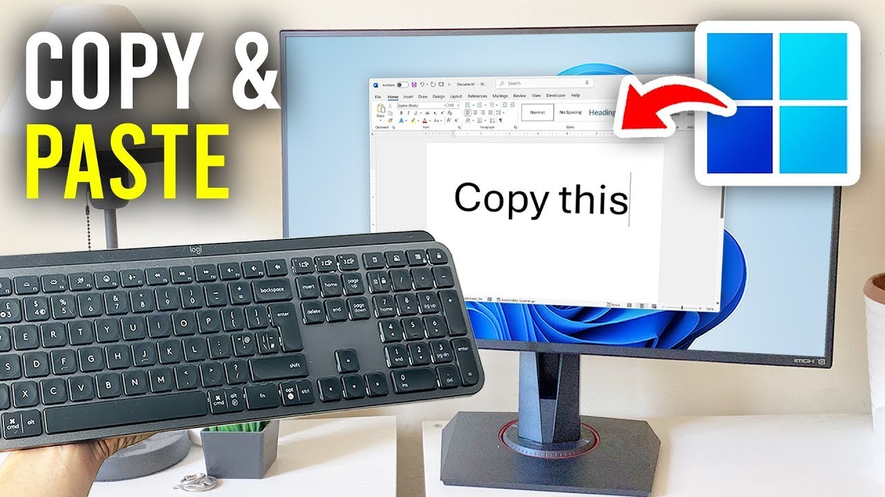 How To Copy and Paste On PC & Laptop Windows (2024) | Easy Step-by-Step ...