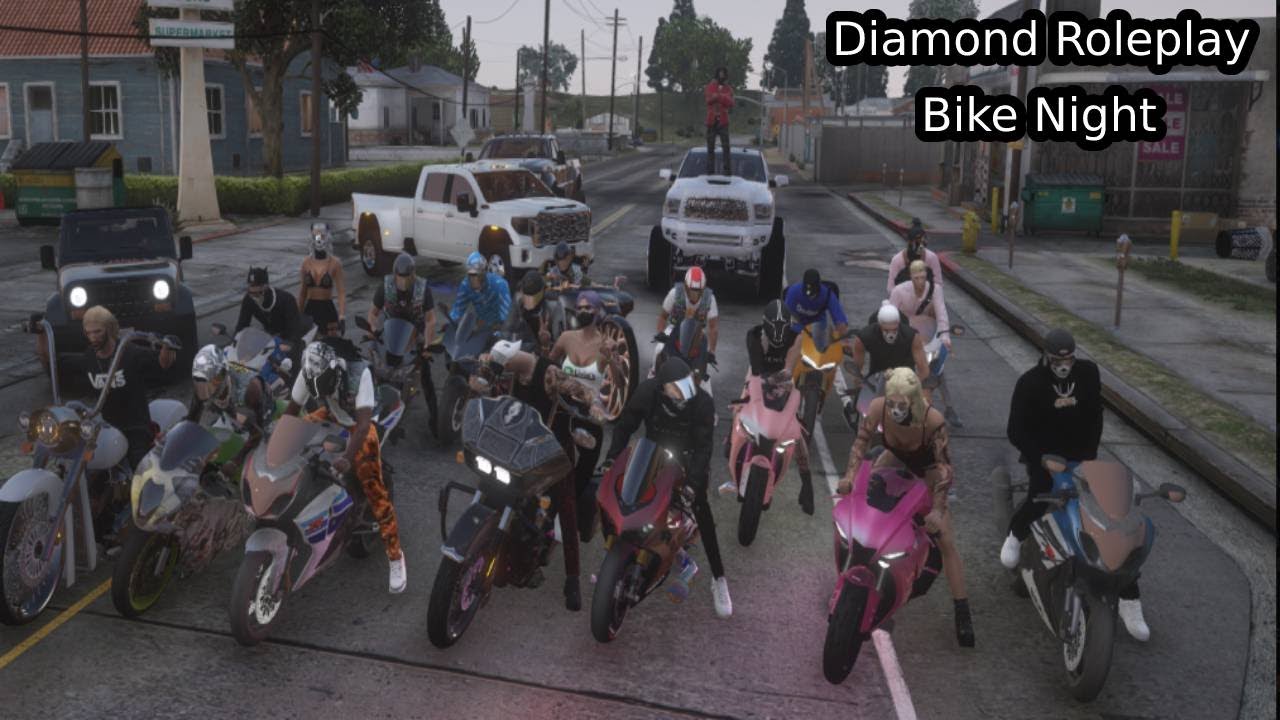 Last Bike Ride Out Of The Year / DIAMOND ROLEPLAY / GTA RP - YouTube