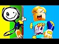فيلم روبلوكس لا تختار اللون الخطأ الشابتر ٤ لازم ترسم عشان تفوز حماااس