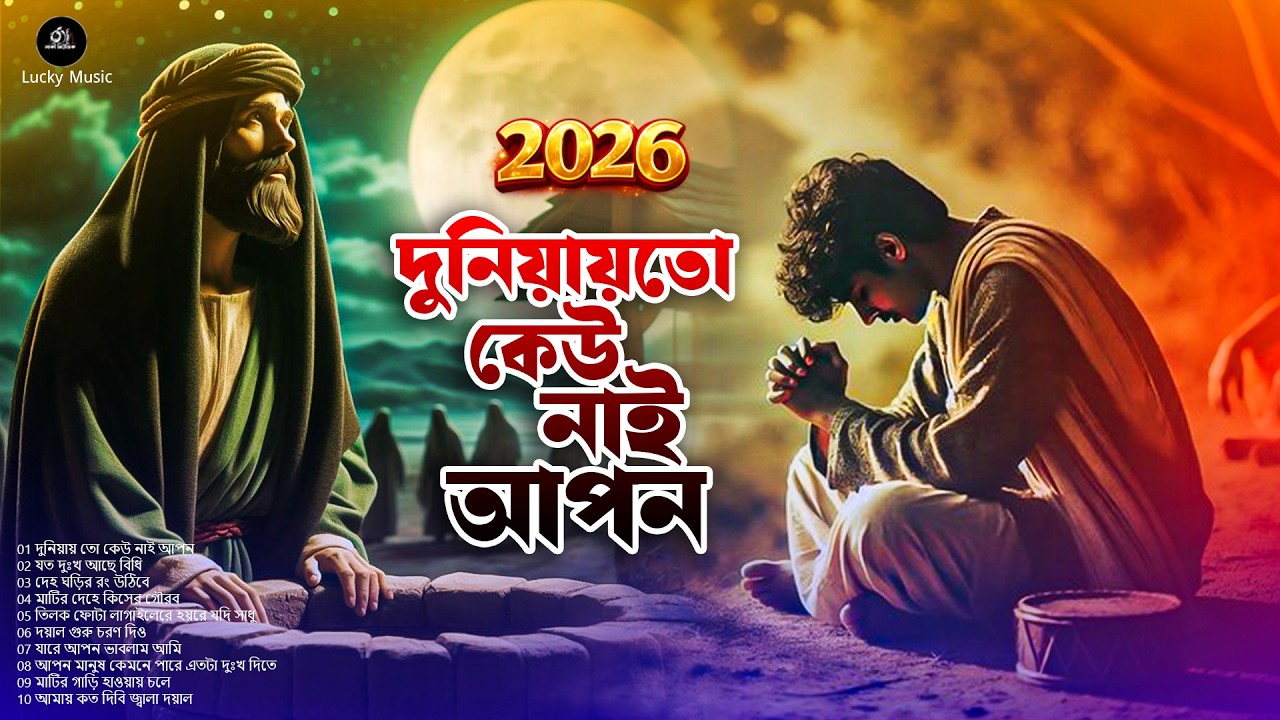 দুনিয়ায় তো কেউ নাই আপন | হৃদয় ছোঁয়া বাউল গান 2026 | Baul Liton Ray | Lucky Music