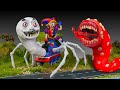 😱 Making THOMAS.EXE SPIDER vs TRAIN EATER -  Leovincible &amp;Trevor Henderson Creatures with Clay