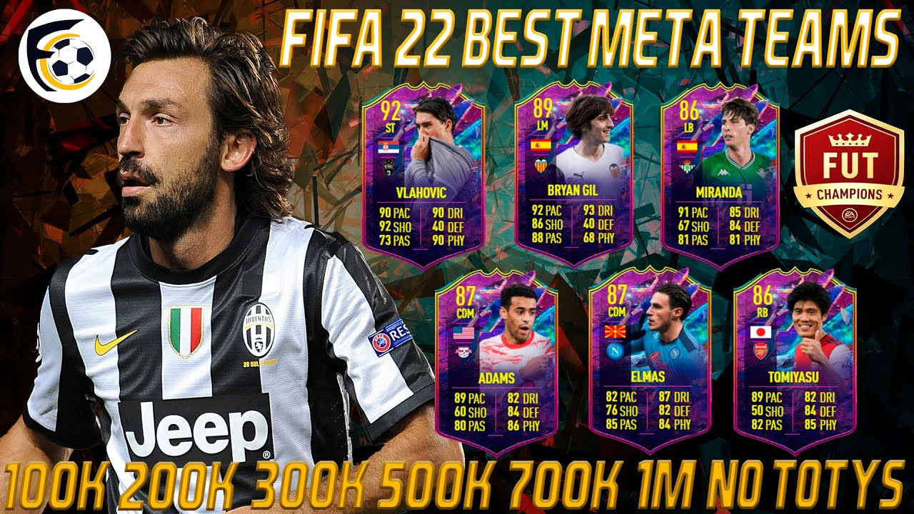 FIFA 22 BEST ULTIMATE TEAMS! FIFA 22 100K 200K 300K 500K 700K 1M SQUAD