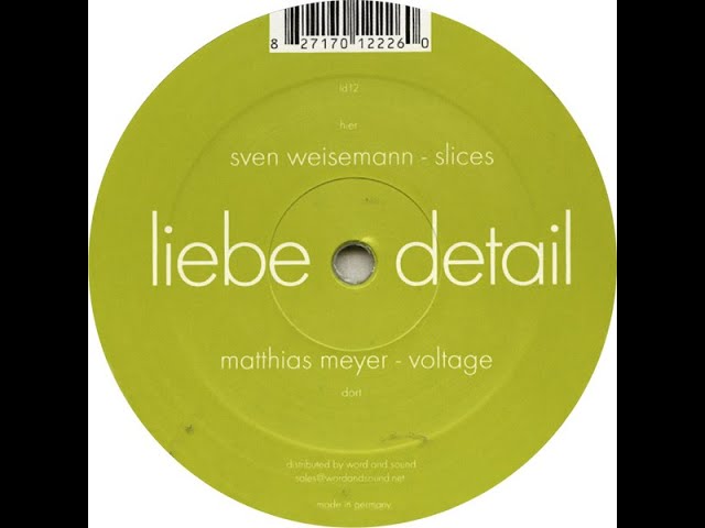 Watch Sven Weisemann - Slices on YouTube Watch Sven Weisemann - Slices on YouTube