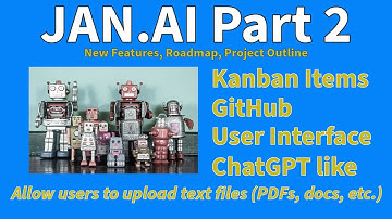 Jan AI Part 2. Upload docs. Private ChatGPT 100% offline GPT. Run open source LLM on local computer