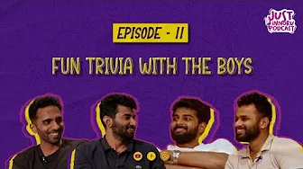 Episode 11 | Fun Trivia with the Boys 🎉 | Just Innoru Podcast