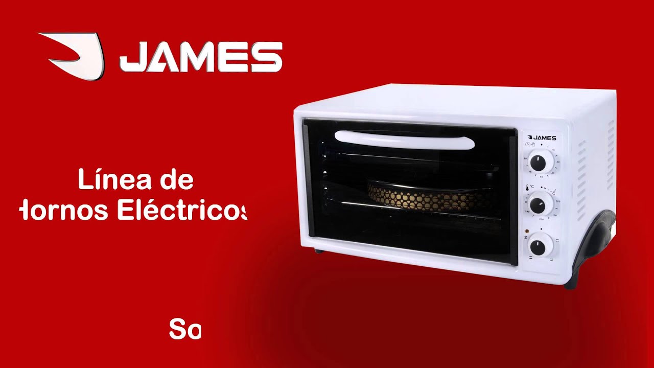 Horno Eléctrico James De Mesa 39 Lts. +2 Discos Elect. - Ltc - La Tentación  Tienda Web