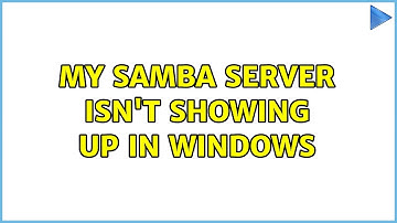 Ubuntu: My Samba server isn
