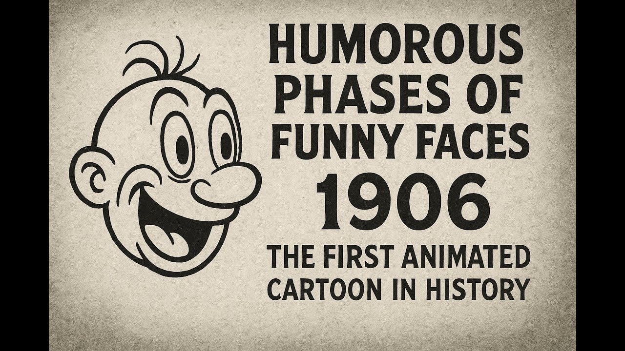 Humorous Phases of Funny Faces (1906) | The First Animated Cartoon in ...