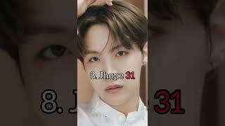 k-pop age in 2025 #blackpink#bts# Content