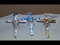 DIY~Make Beautiful Sparkly Cross Ornaments With Sticks, Paper & Pearls!