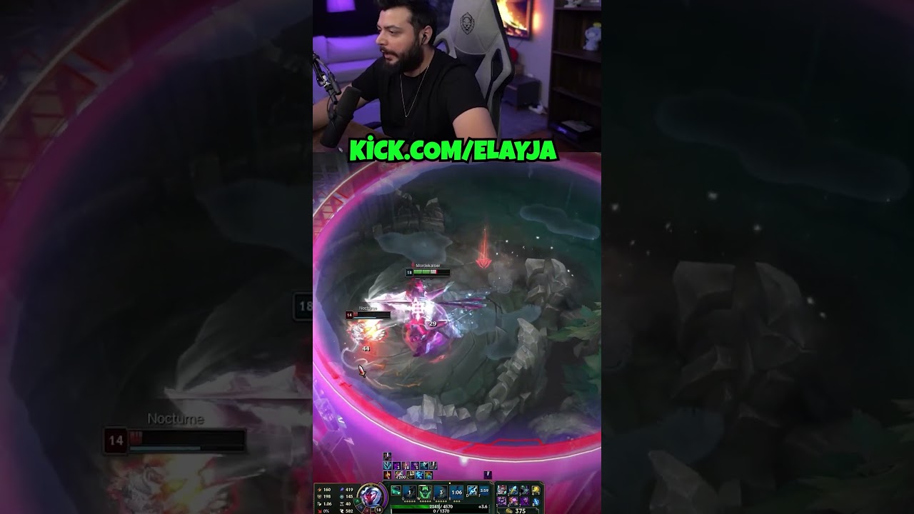 1v3 Mordekaiser(level diff içerir) 