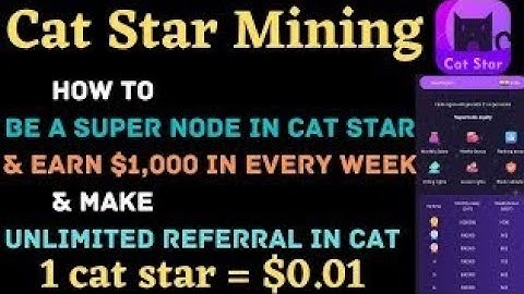 Cat Star How To Apply KYC || Cat Star Mining Cat Star Mining New Update Invitation Code SS82GF