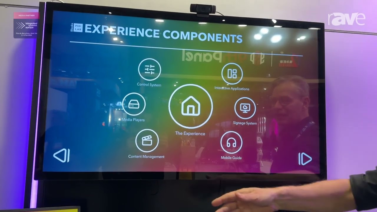 ISE 2026: PIXILAB Shows Off PIXILAB Blocks Visitor Experience Software
