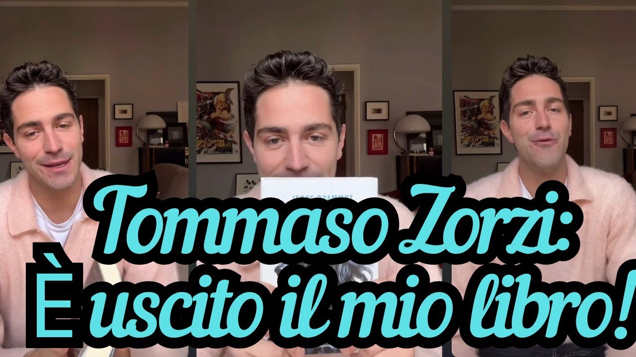 TOMMASO ZORZI: È uscito il mio terzo romanzo!! ♥️♥️♥️♥️♥️