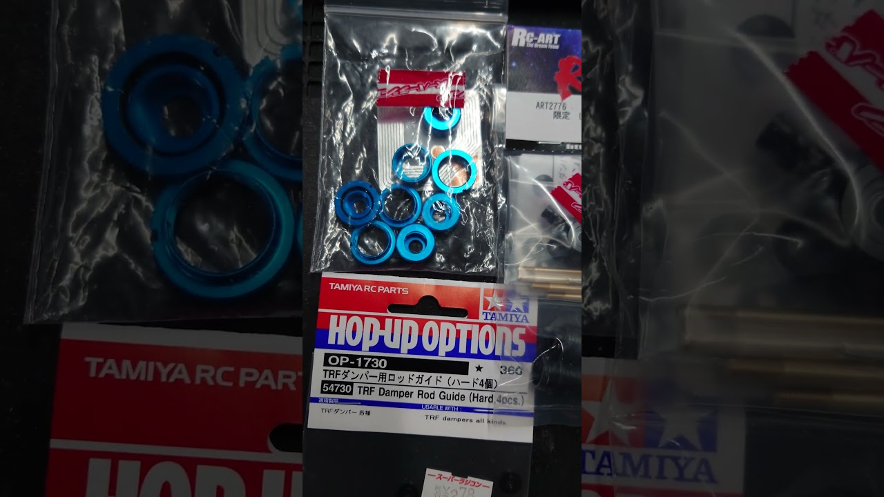 A set of parts prepared for assembling the RC-ART 