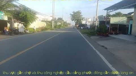 🔴(đất đã bán)  bán đất thổ cư xã Phước Đông cần đước long an.