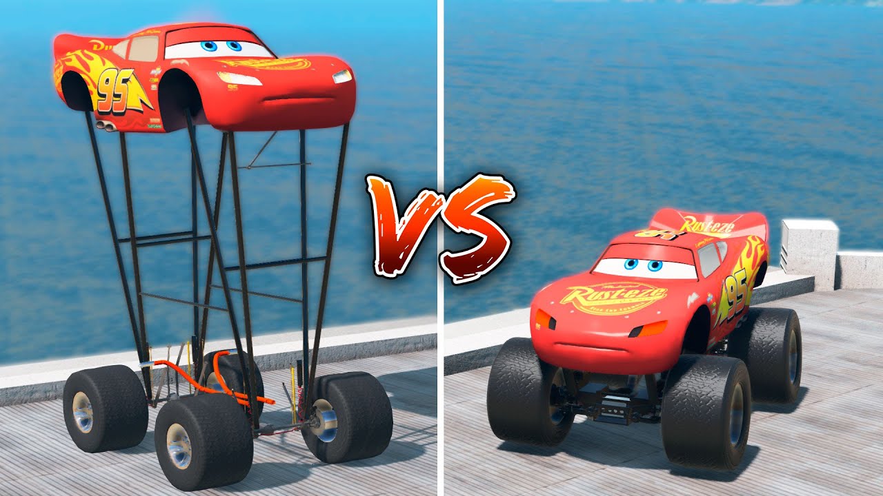 Long Monster Truck Lightning Mcqueen VS Monster Truck Lightning Mcqueen - which is best?