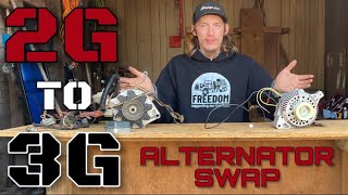 2G to 3G Alternator Conversion | 83 6.9 diesel to 92 7.3 diesel | HOW TO