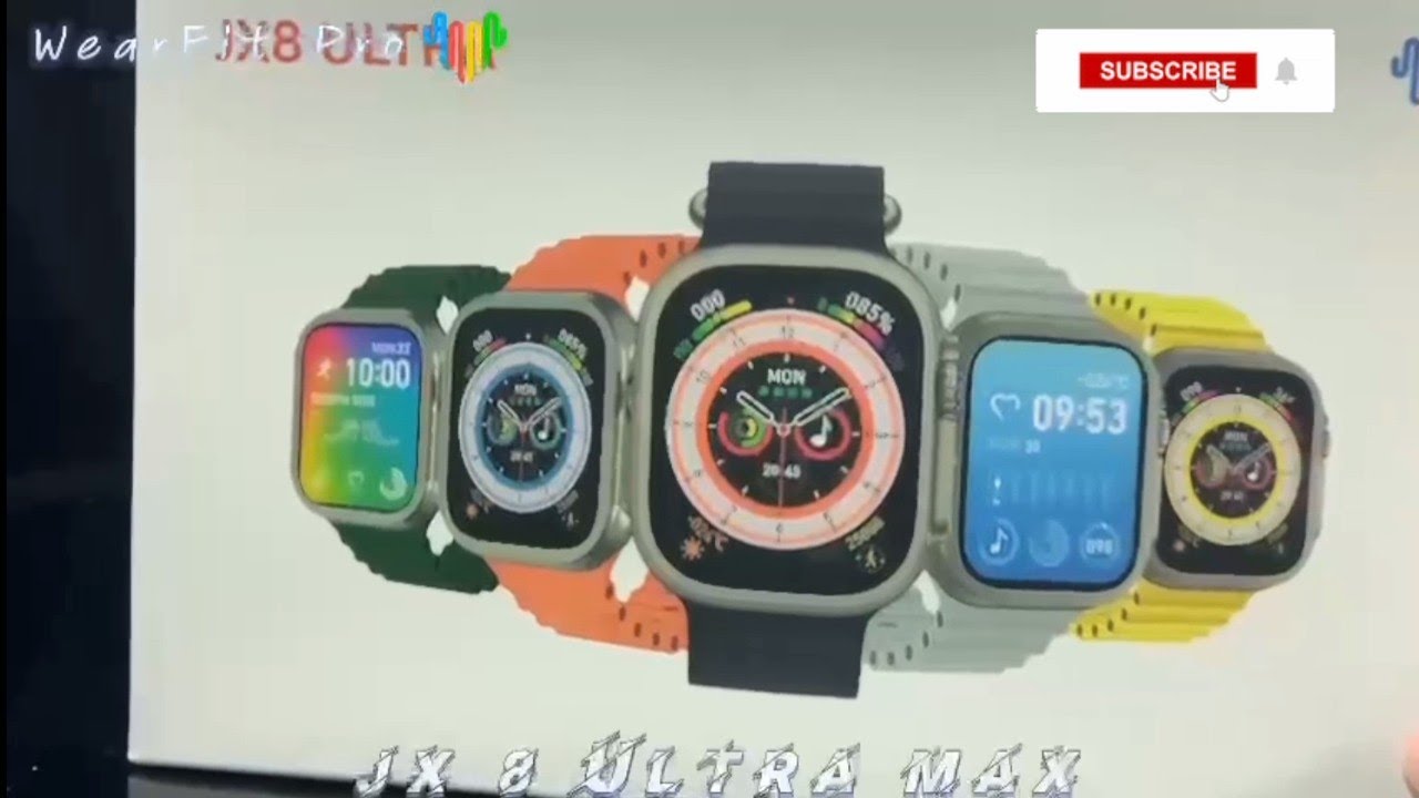 JX 8 ULTRA MAX smart watch ⌚⌚
