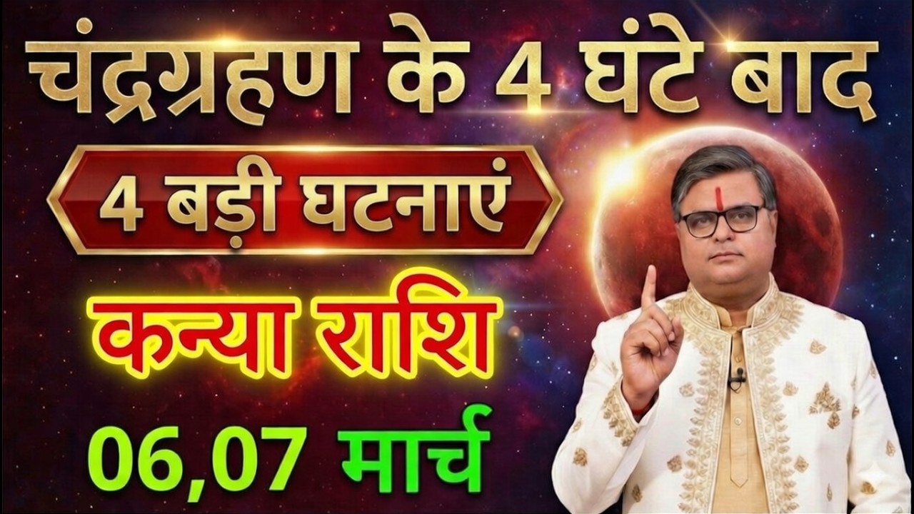 कन्या राशि 04 और 05 मार्च 2026 किस्मत बहुत लंबी छलांग लगाएगी बड़ी खुशखबरी@kanyabharti
