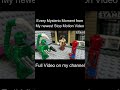 Every mysterio moment from my latest stop motion animation