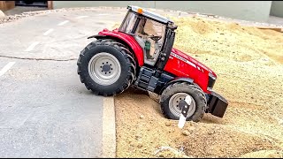 Brand New Tractor Gets Dirty | Rc Trucks And Tractors Collection