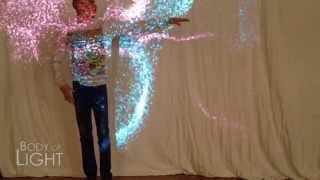 Body of Light: Tech Demo 03: Limb Tracking and Particle Generators