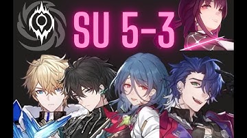 SU 5-3 NIHILITY ALL 3 FORMATIONS VS KAFKA | GEPARD DANHENG SAMPO NATASHA