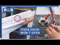 Oven Door Won&#39;t Unlock - Troubleshooting | Repair &amp; Replace