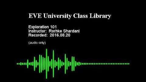 Exploration 101 2016.08.20