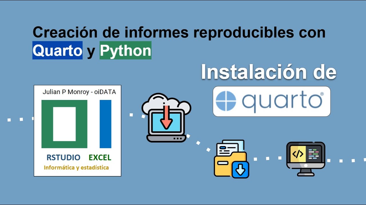 Instalación de Quarto | Creación de informes reproducibles con Quarto y ...