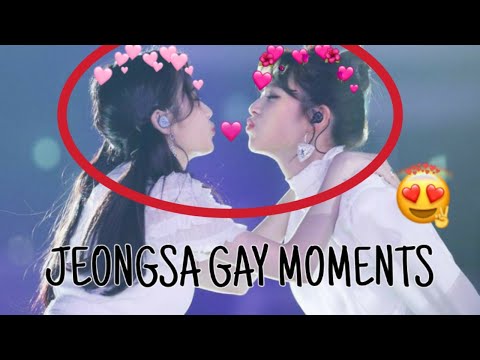 jeongsa gay iconic moments ft. jealous nayeon