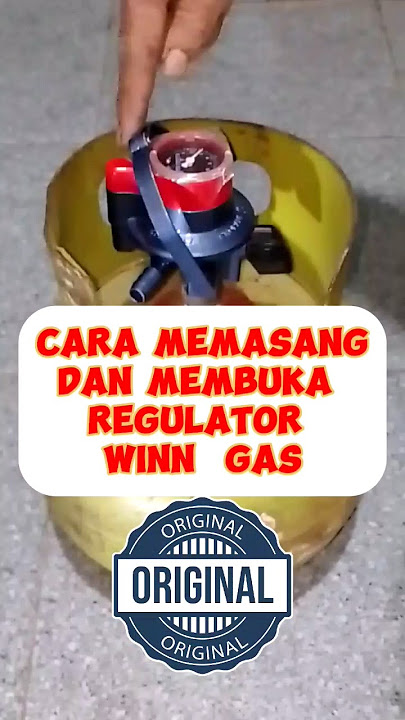 🧑‍🍳Cara memasang winn gas #short #regulator gas