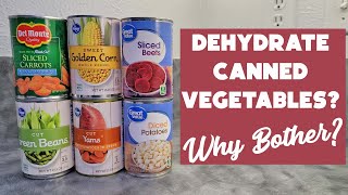 Dehydrate Canned Vegetables and Make Vegetable Powder | Dehydrating Magent!