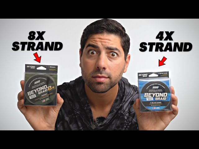 4 Strand & 8 Strand Braided Fishing Line: Whats The Difference? 