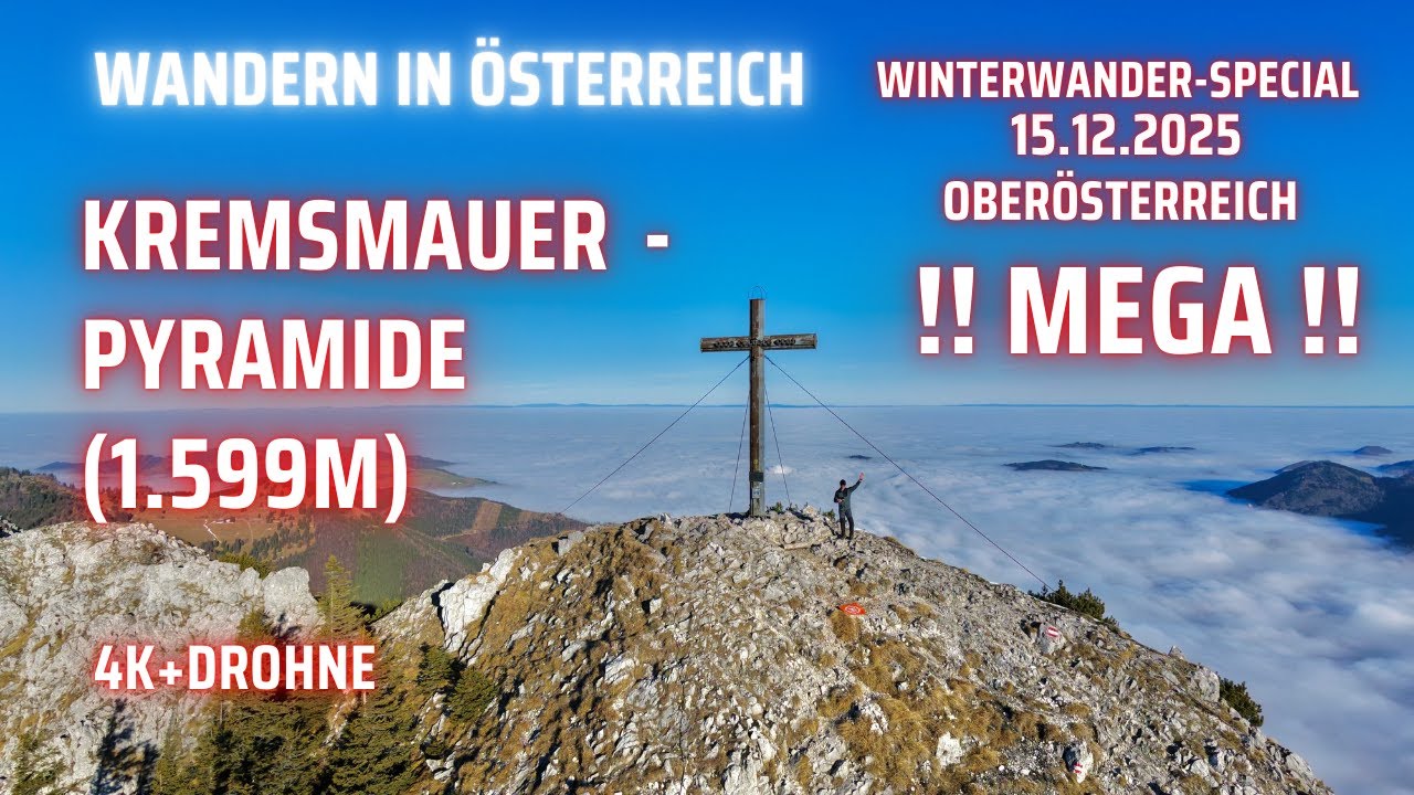 KREMSMAUER - PYRAMIDE  Winterwanderung am 15.12.2025