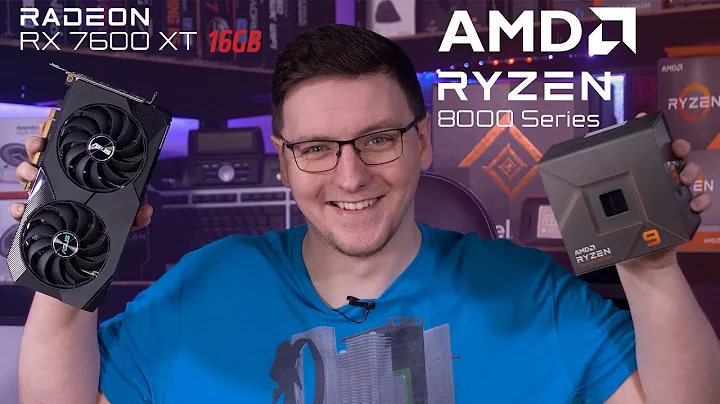 경쟁력 있는 AMD Ryzen 8000 시리즈 CPU와 새로운 RX 7600 XT!