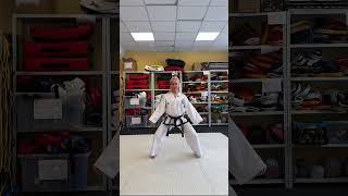 ✅Стойка анунн соги в формальных комплексах🥋 #taekwondoitf #itftkd #тхэквондо #tutorial #itf