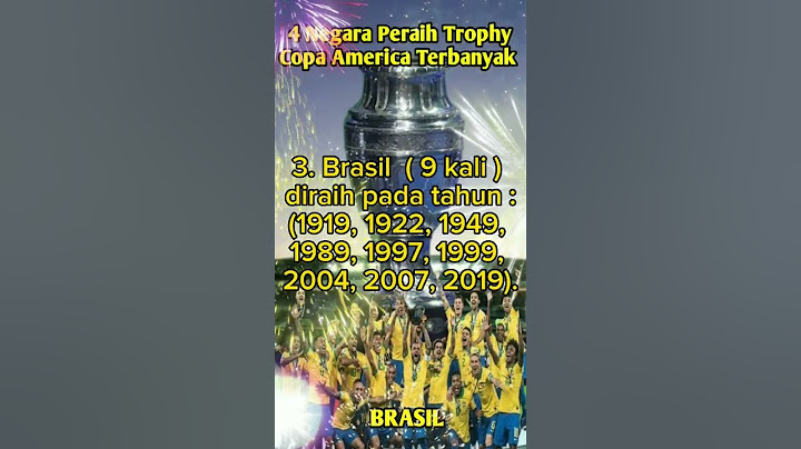 4 Negara Peraih Trophy Copa America terbanyak#shorts#argentina #copaamerica