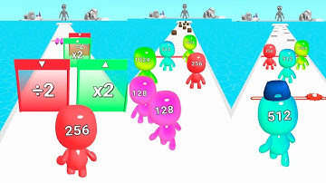 Man Runner 2048 All Levels Gameplay Walkthrough Android, iOS 