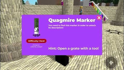 The Worlds Best Video On How To Get The Quagmire Marker In Find The Markers (Best Guide!)