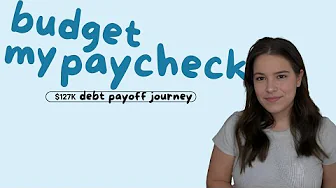How I Budget My $1,996 Paycheck | Real Numbers + Debt & Savings Goals