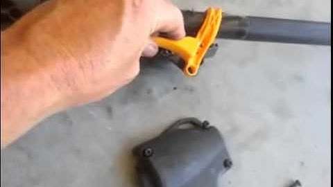 How to fix a Ryobi or Homelite string trimmer weedeater trigger repair replace DIY