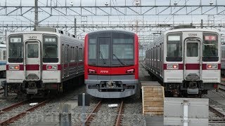 【東武70000系 2018年度 1編成目 71711F 南栗橋到着】東武70000系 71711F 本日南栗橋留置。運用開始予想！ 500系 507F、50050系 51059F南栗橋入場！