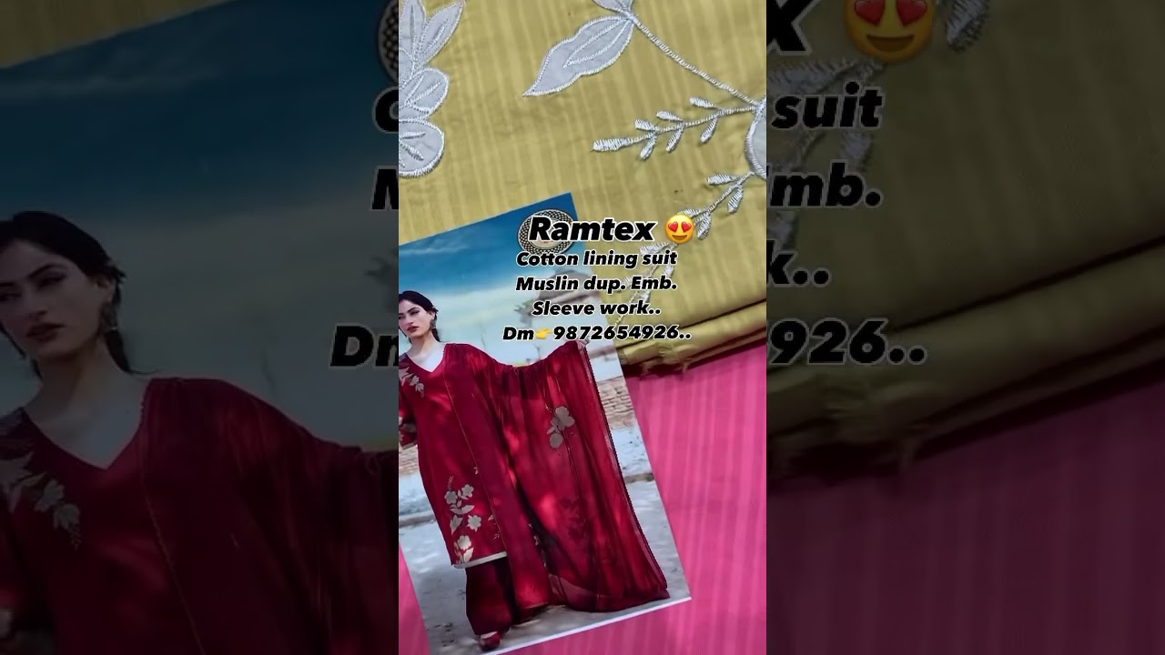 Ramtex cotton new design 😍 Dm for the price 9872654926.. 