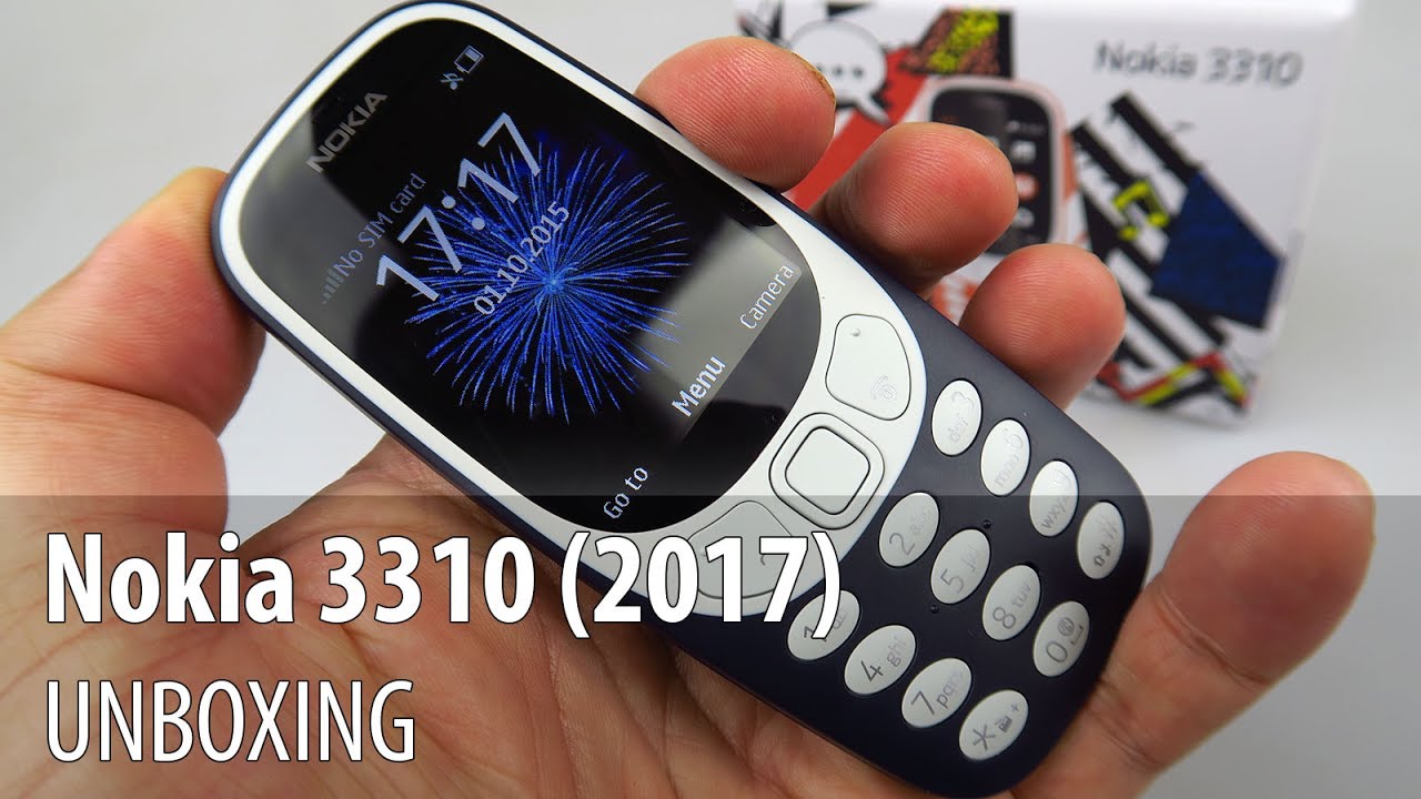 Nokia 3310 2017 Unboxing In Limba Romană Youtube