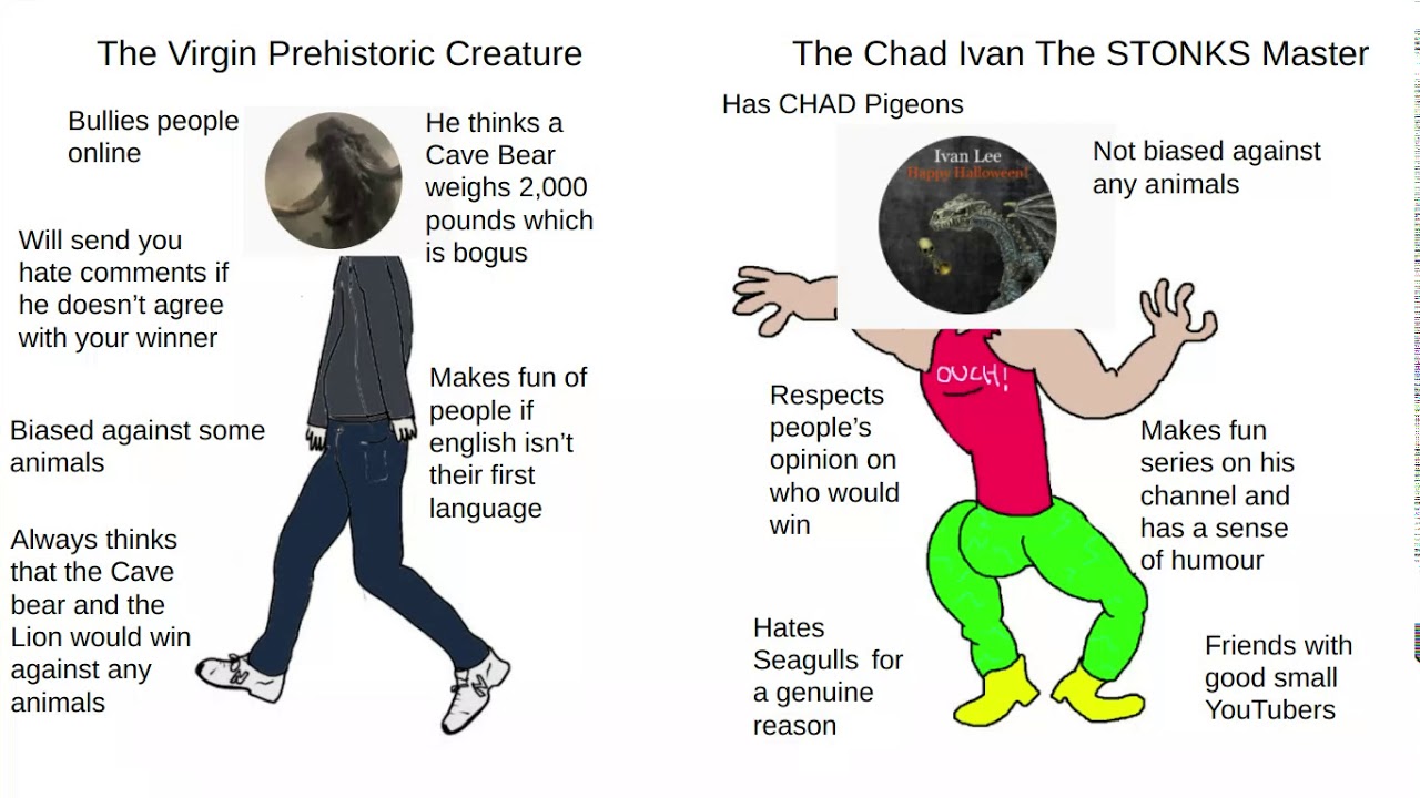 Virgin Melman vs. Chad Moto Moto : r/virginvschad